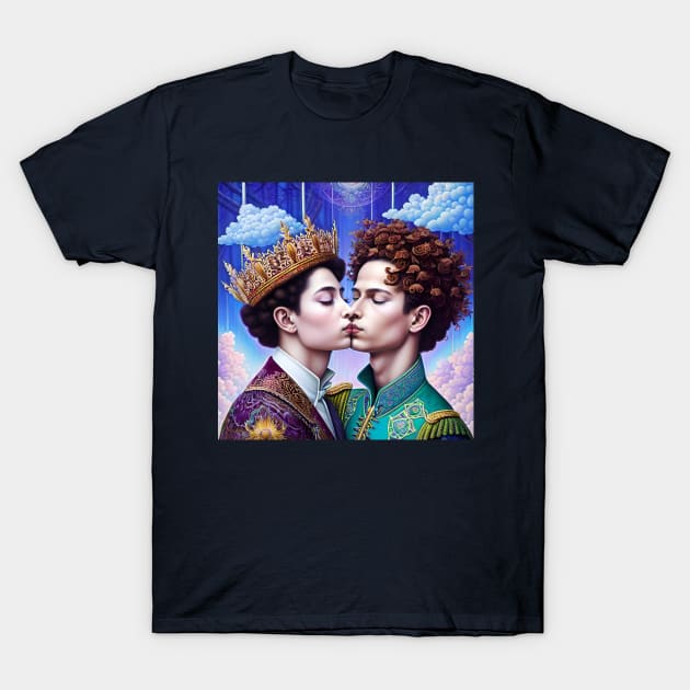 Lovers in the Sky T-Shirt by Dreamy Feminine